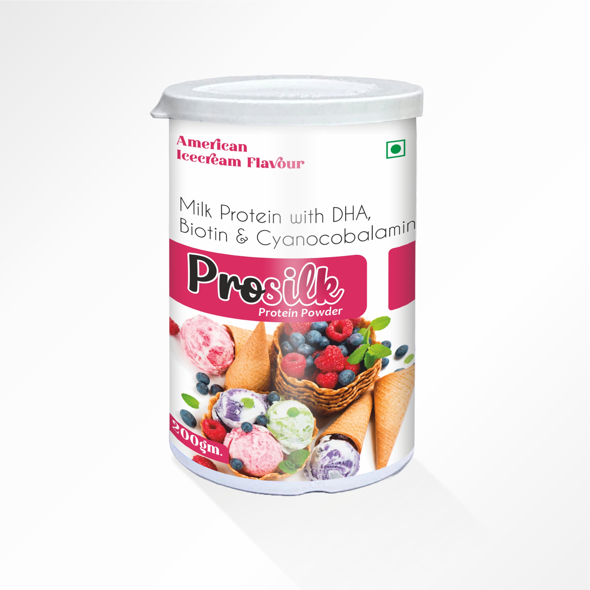 PROSILK American Ice Cream  Protein Powder